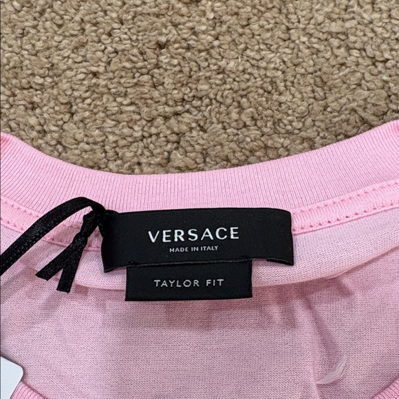 Versace NWT men’s small Medusa t-shirt tee shirt candy + pineapple authentic - Picture 9 of 14